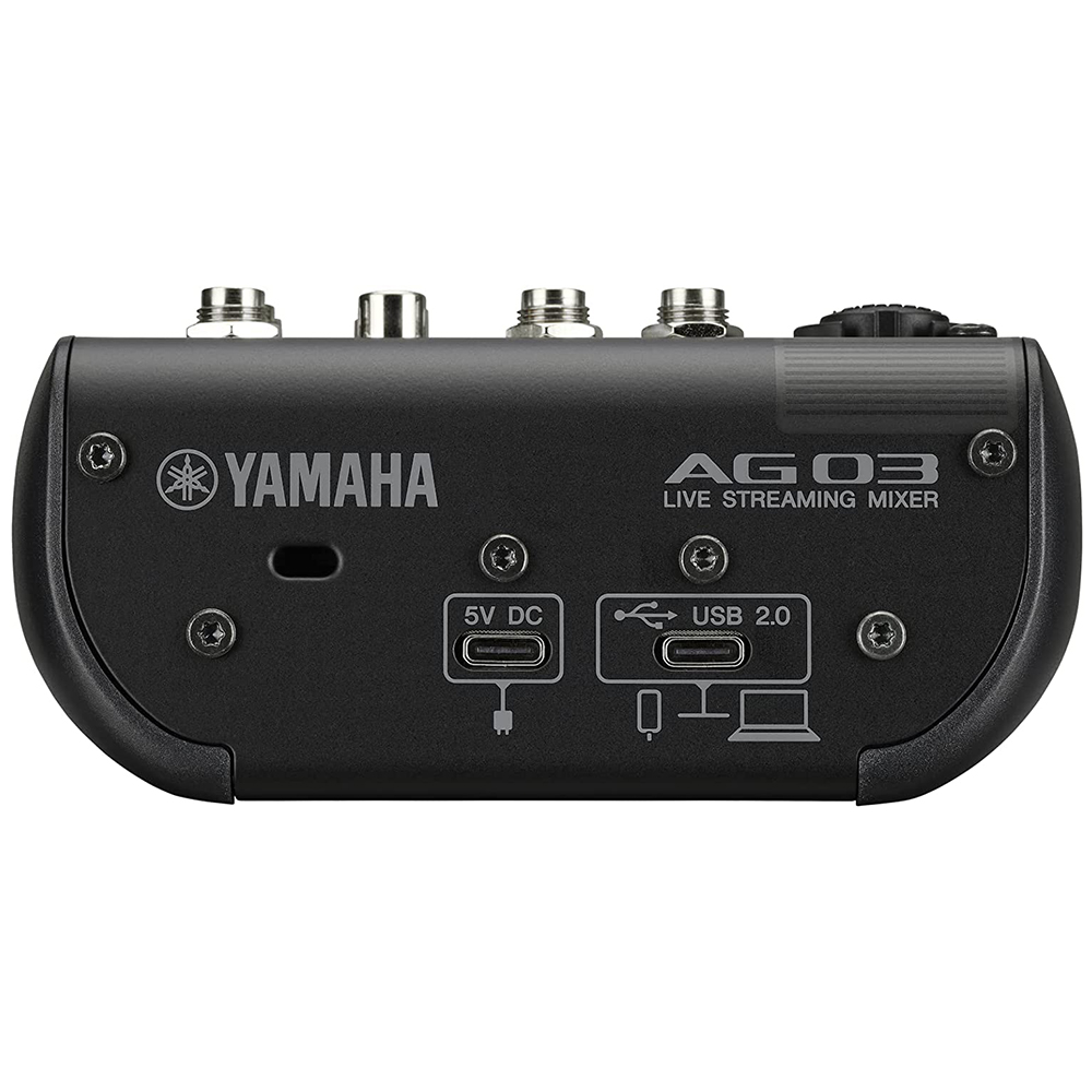 YAMAHA AG03MK2 網路直播混音器黑色- 補給站樂器總店