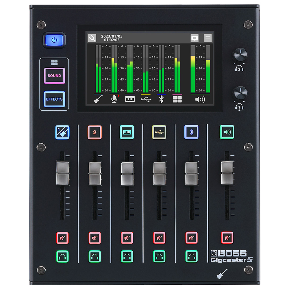 BOSS Gigcaster 5 串流混音器 Audio Streaming Mixer